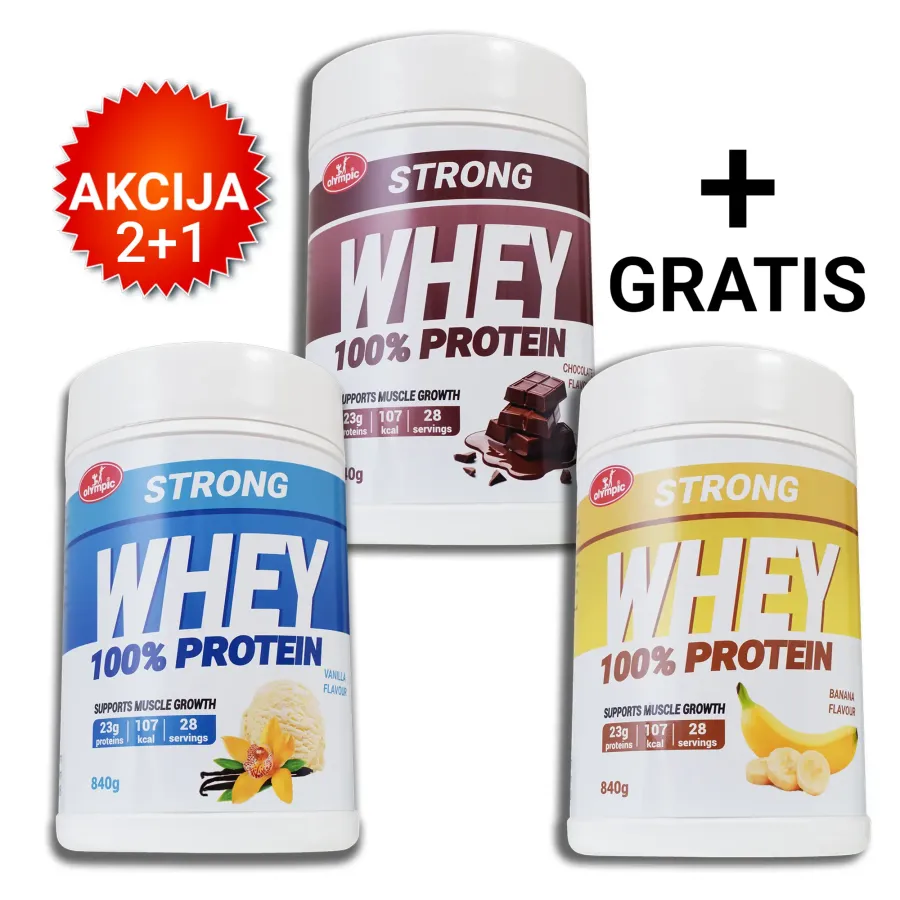 Strong Whey CBV Akcija